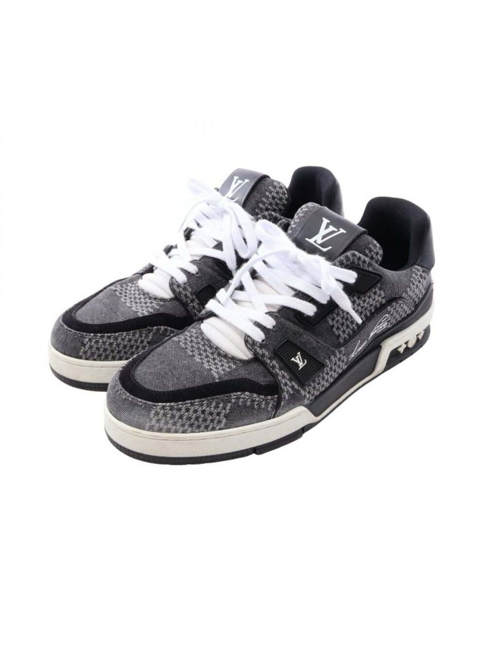 Louis Vuitton Sneakers LV Trainer Line Suede Leather